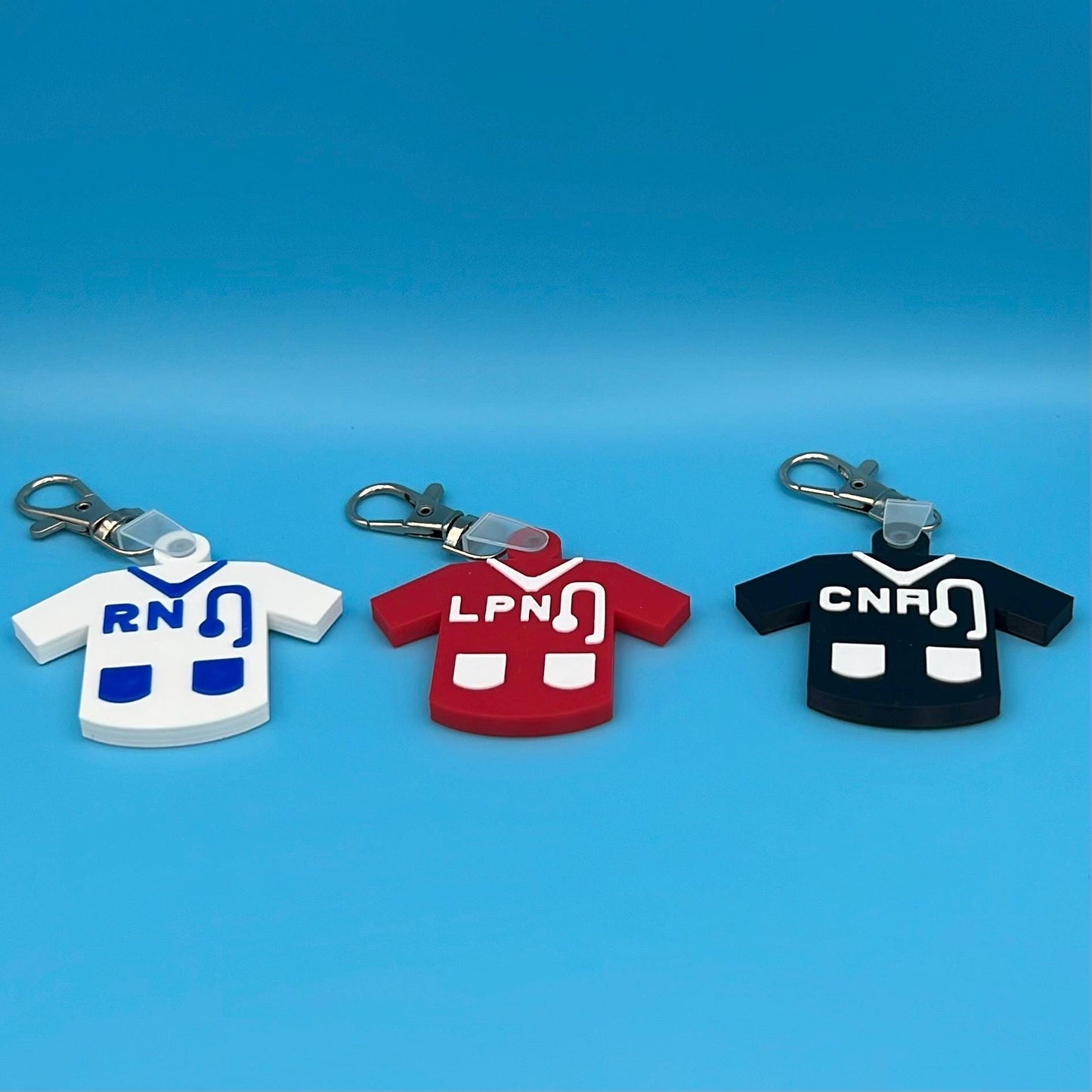 Personalized Scrubs Charm/Keychain  | Healthcare Worker Gift | Cute Nurse Keychain | Zipper Charm |Scrub Charm |