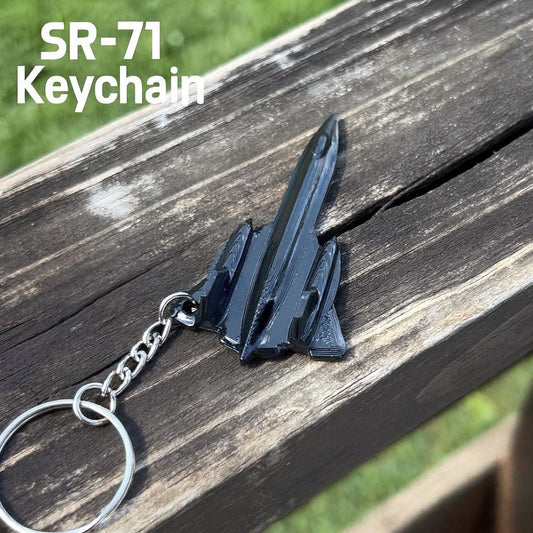 SR-71 Blackbird 2.5” Keychain